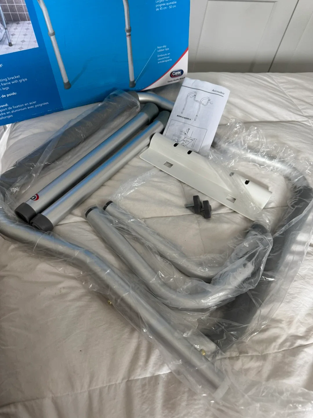 Brand New in the Both Toilet Safety Handle Bars - NEW Never Used image indicator(9)