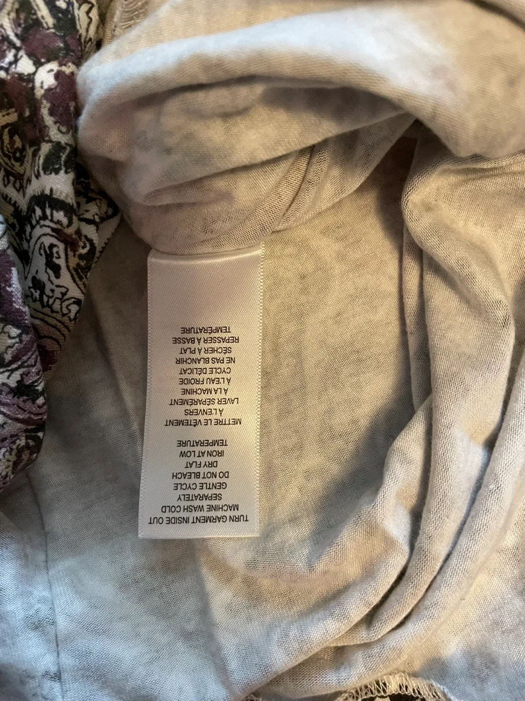 Pretty Brown Paisley Top by Cleo image indicator(5)