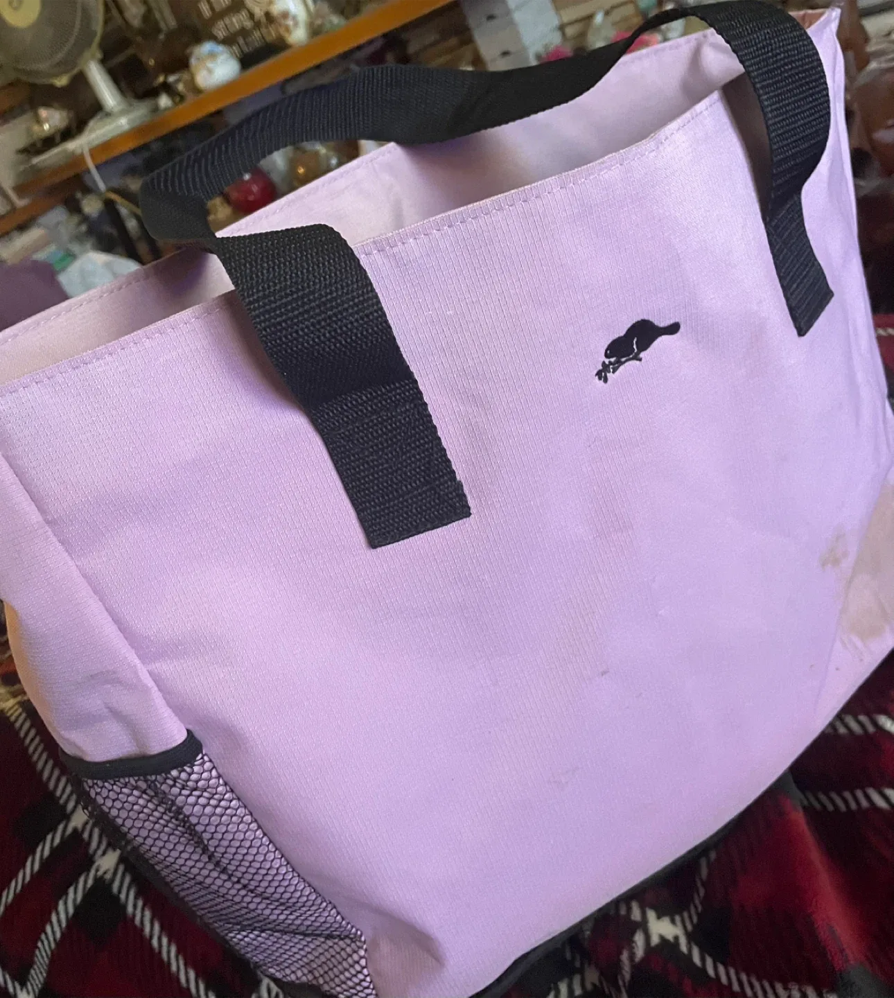 Roots Lilac Tote Bag image indicator(2)