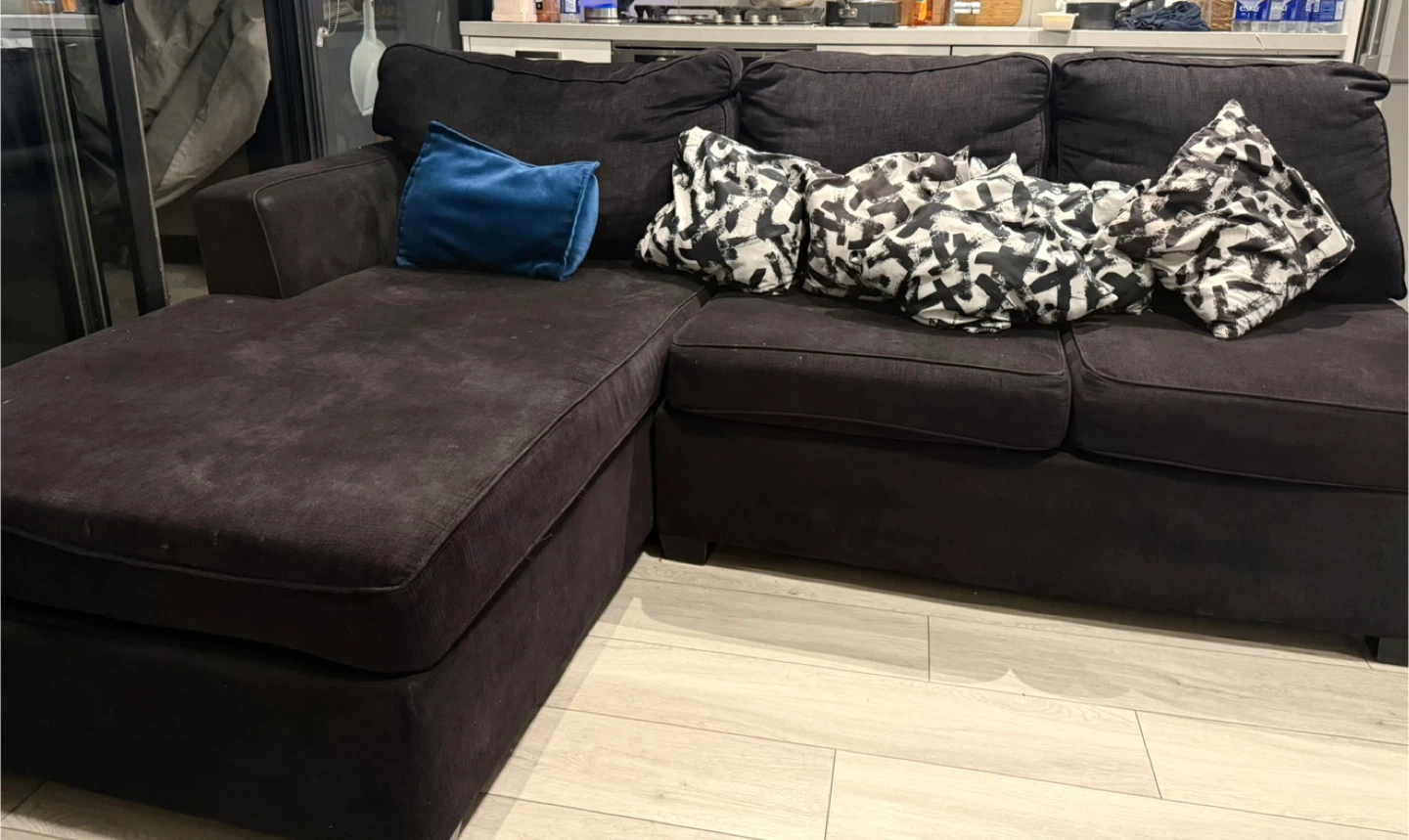 Dark Grey Sectional Sofa