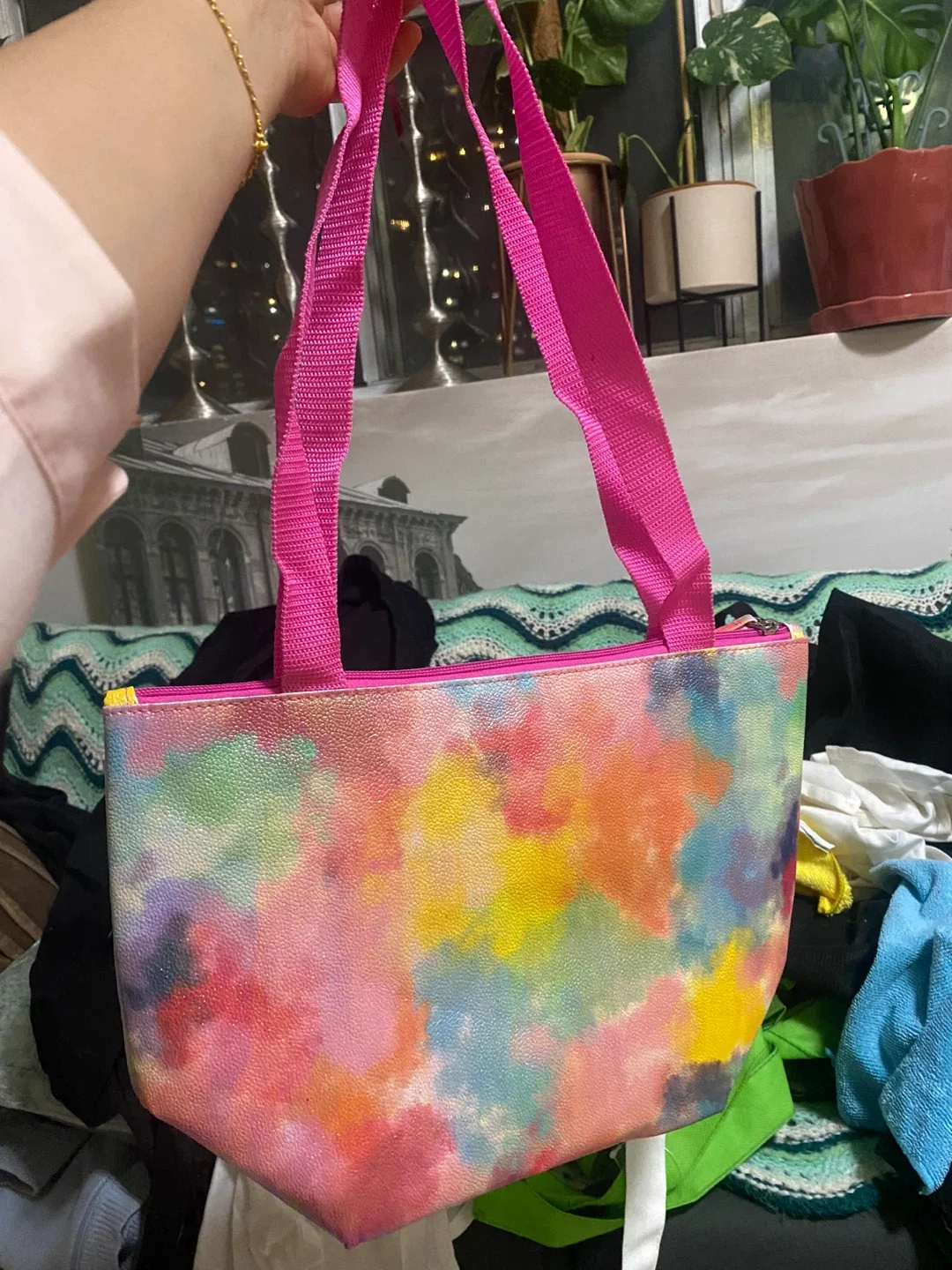 Thirty-One Lunch Bag - Watercolor thumbnail