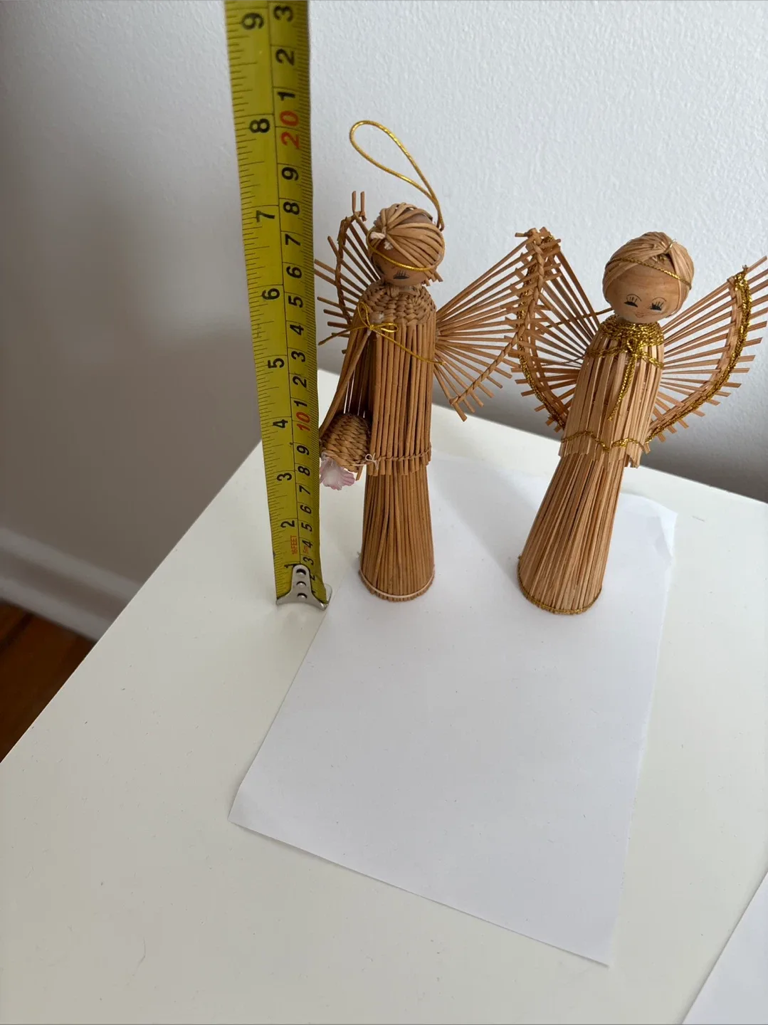 Pair of Angel Christmas Ornaments image indicator(5)