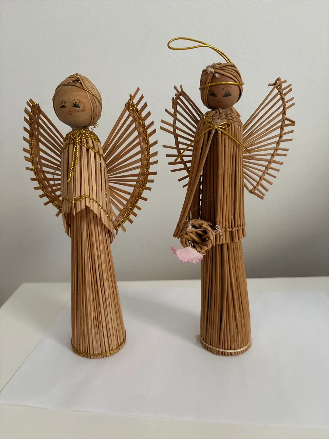 Pair of Angel Christmas Ornaments image indicator(3)
