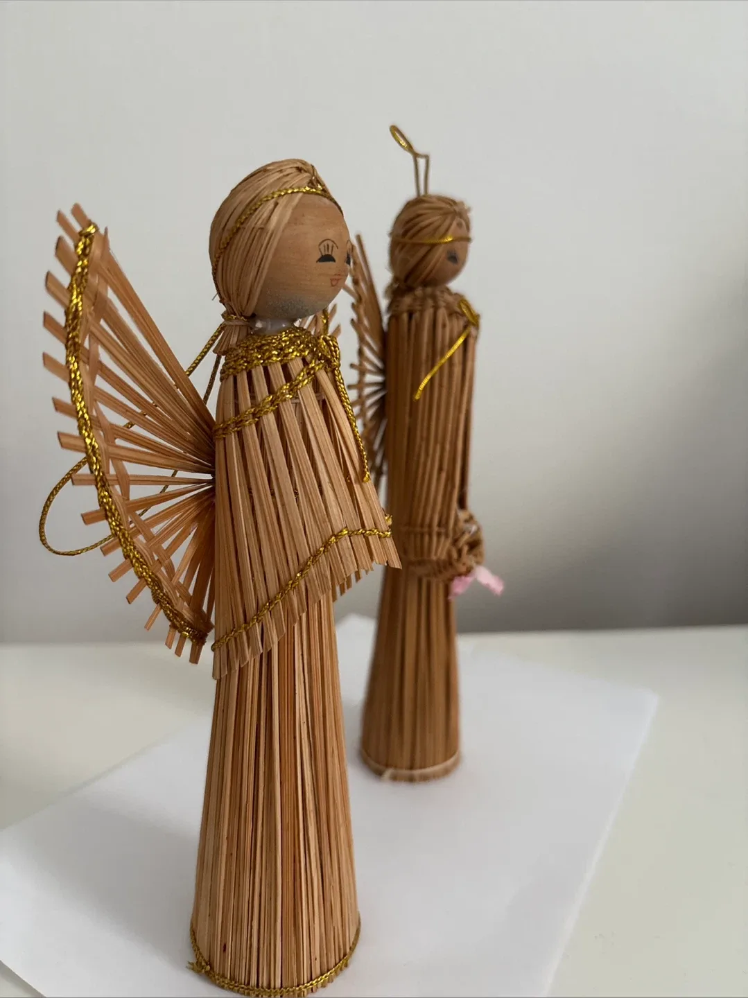 Pair of Angel Christmas Ornaments image indicator(4)