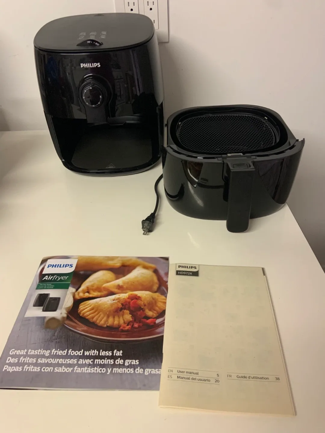 Philips Premium Airfryer HD972X - Compact Size image indicator(4)