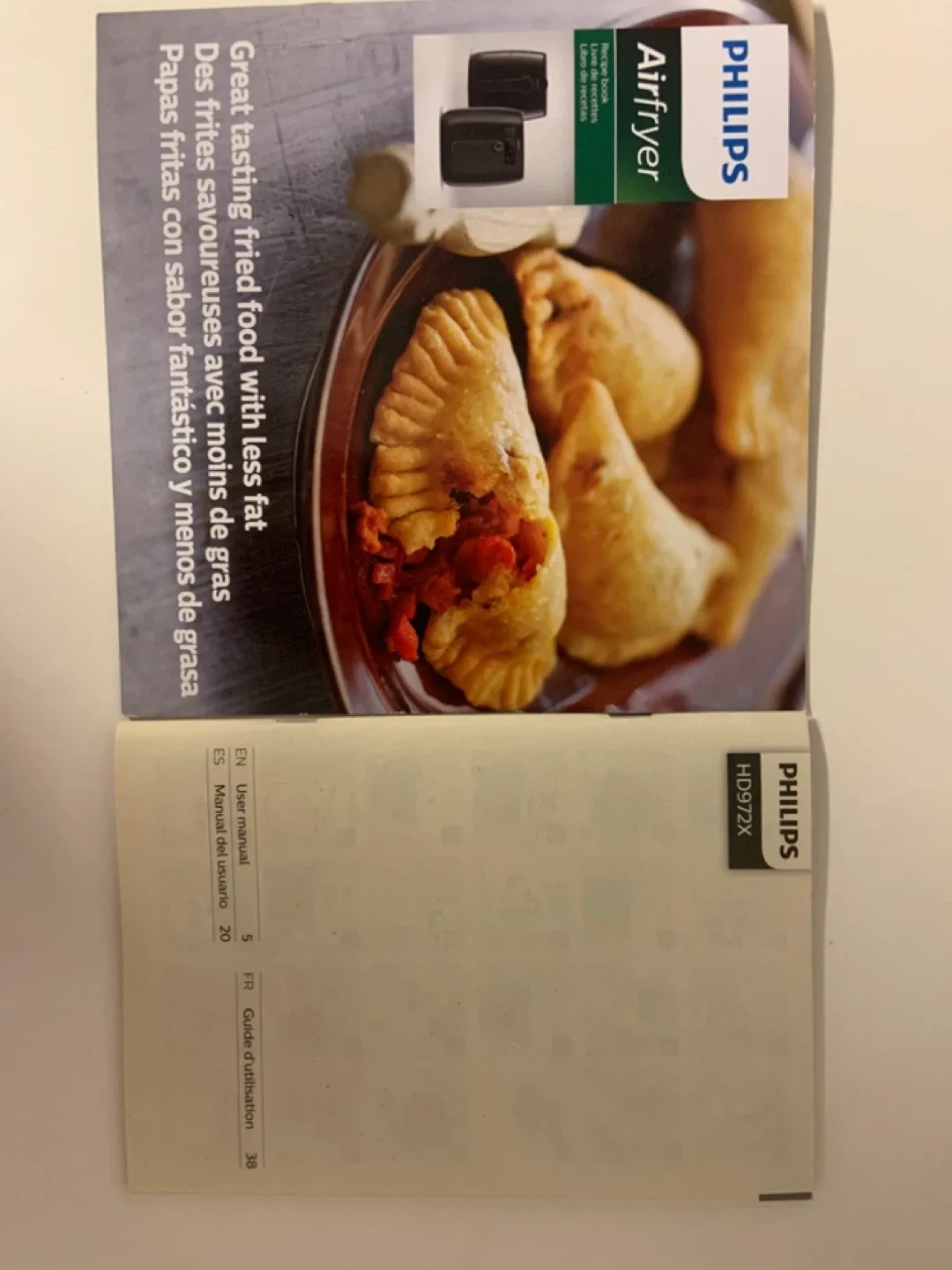 Philips Premium Airfryer HD972X - Compact Size image indicator(2)