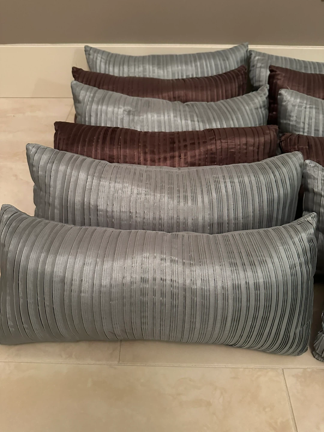 Decorative Pillows - Turquoise & Brown - photo 2