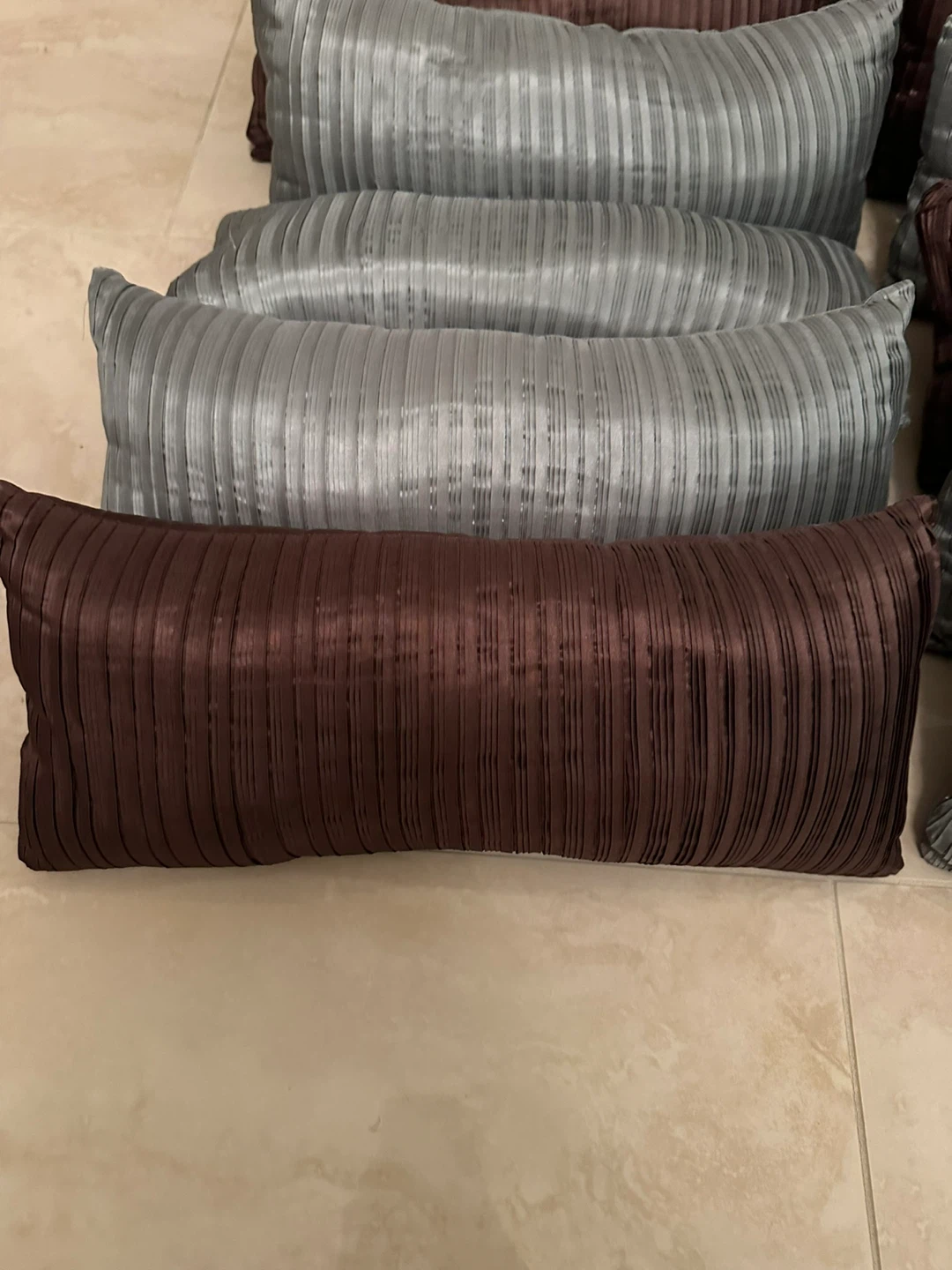 Decorative Pillows - Turquoise & Brown - photo 3