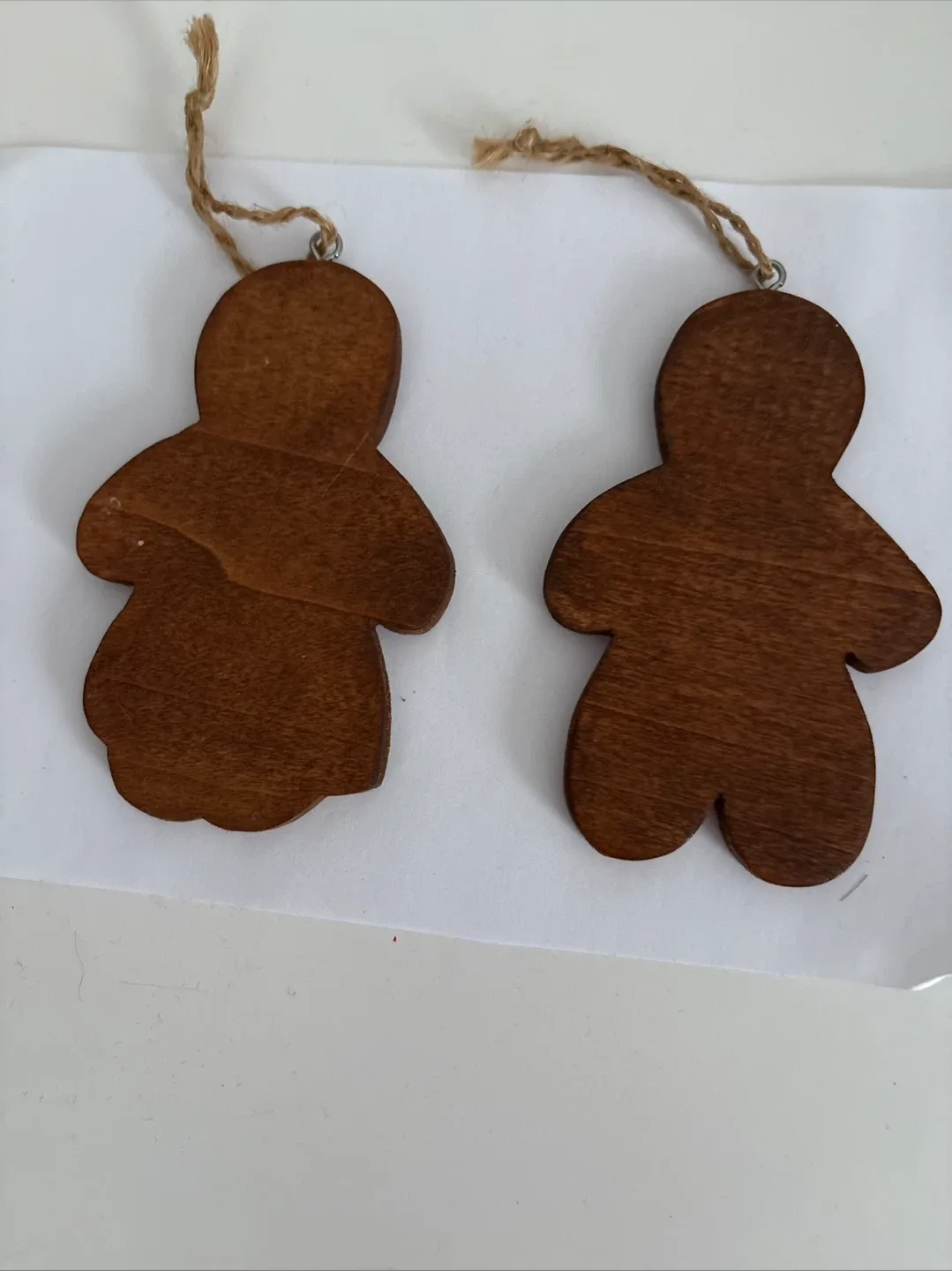 Gingerbread Man and Woman Christmas Ornaments image indicator(3)