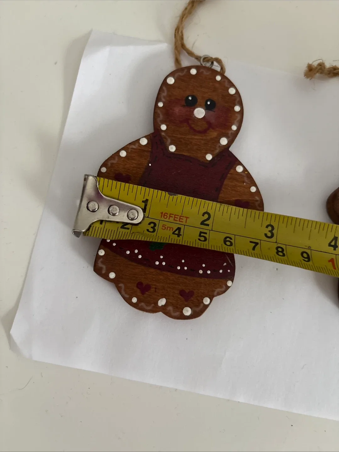 Gingerbread Man and Woman Christmas Ornaments image indicator(10)