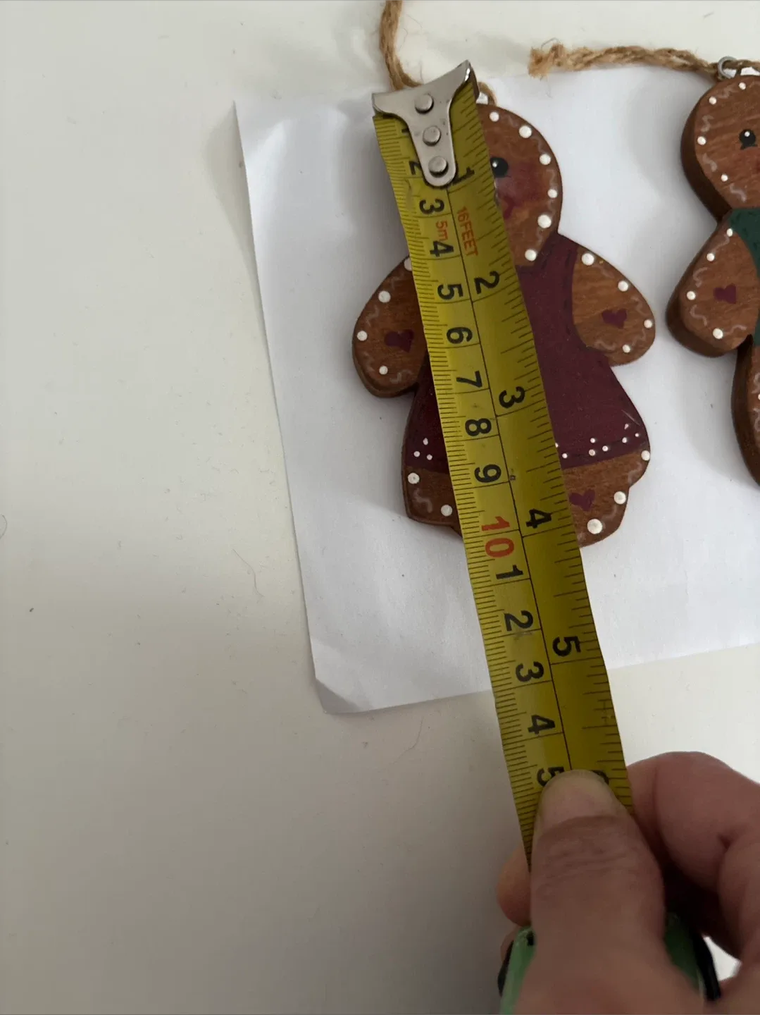 Gingerbread Man and Woman Christmas Ornaments image indicator(9)