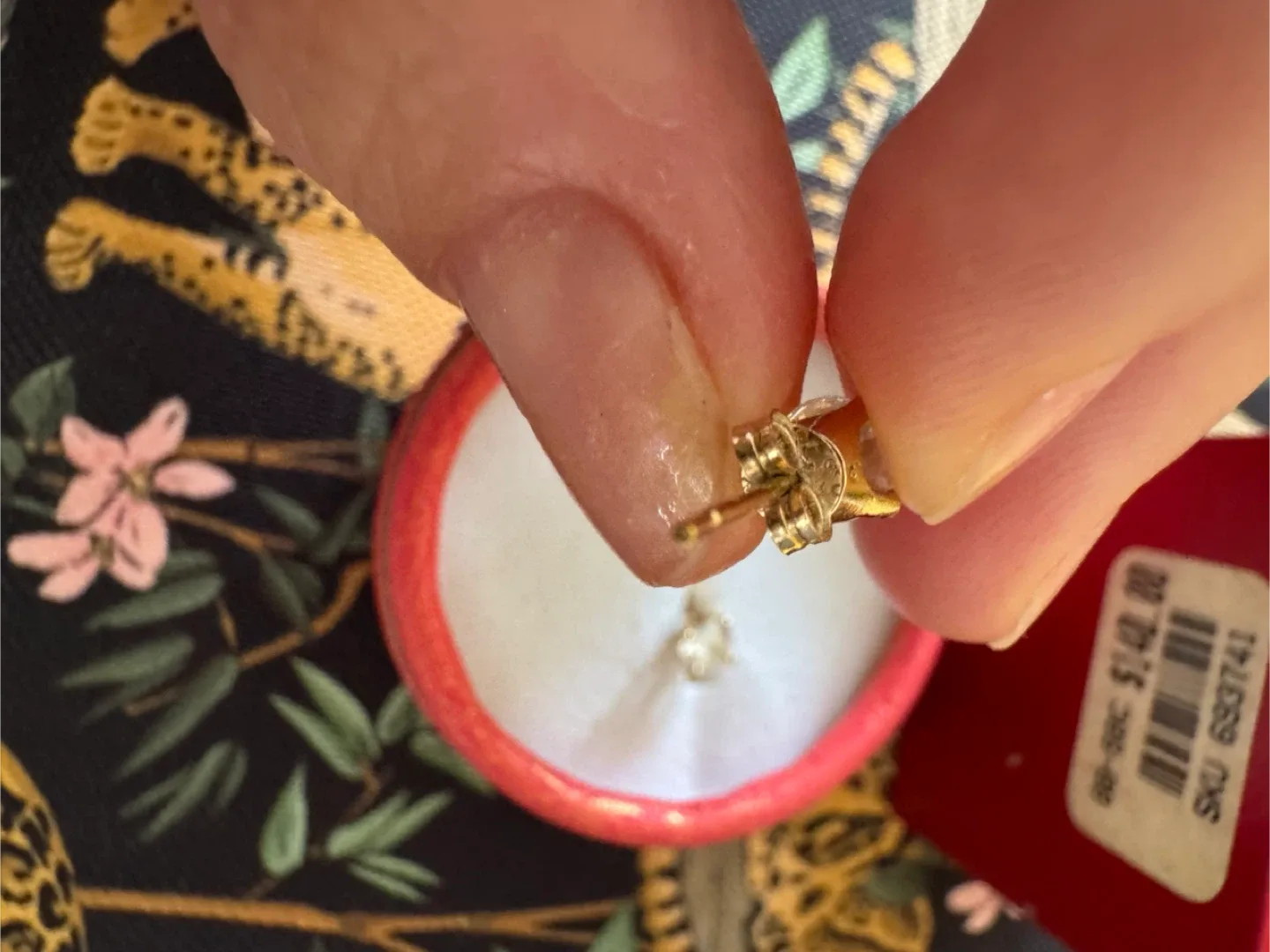 10K Gold 0.50 P.T. CZ Stud Earrings image indicator(3)