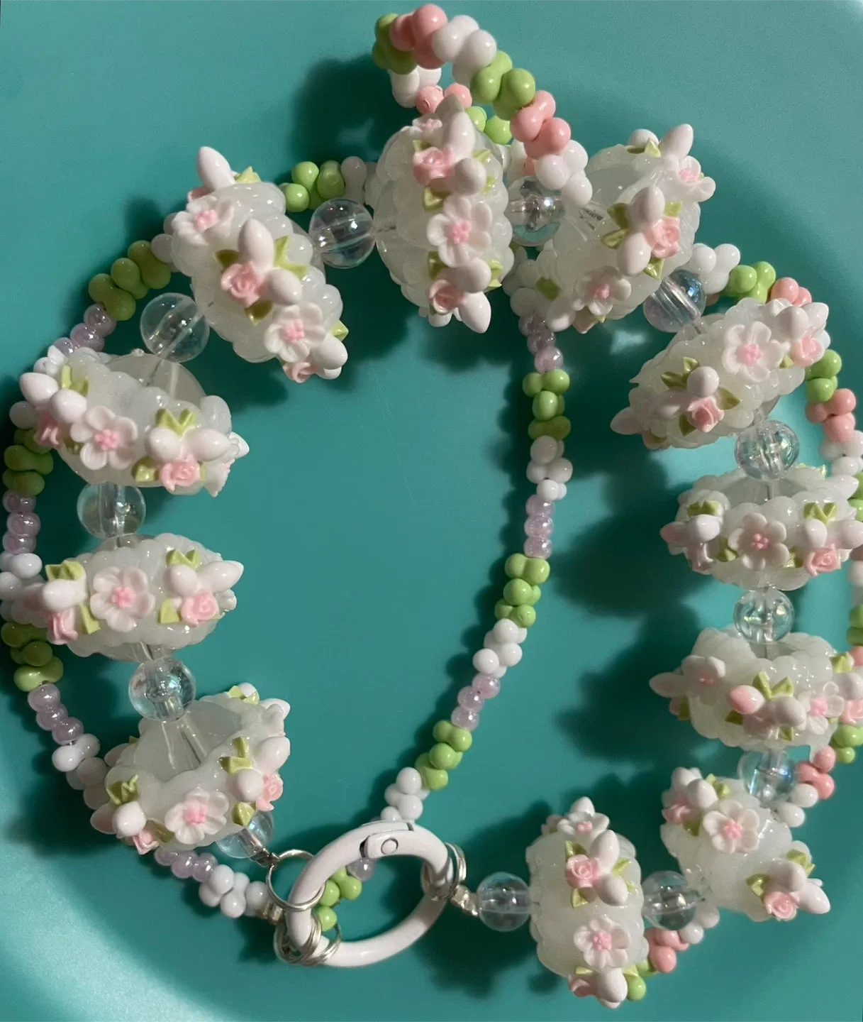 Handmade Beaded Lanyard image indicator(3)