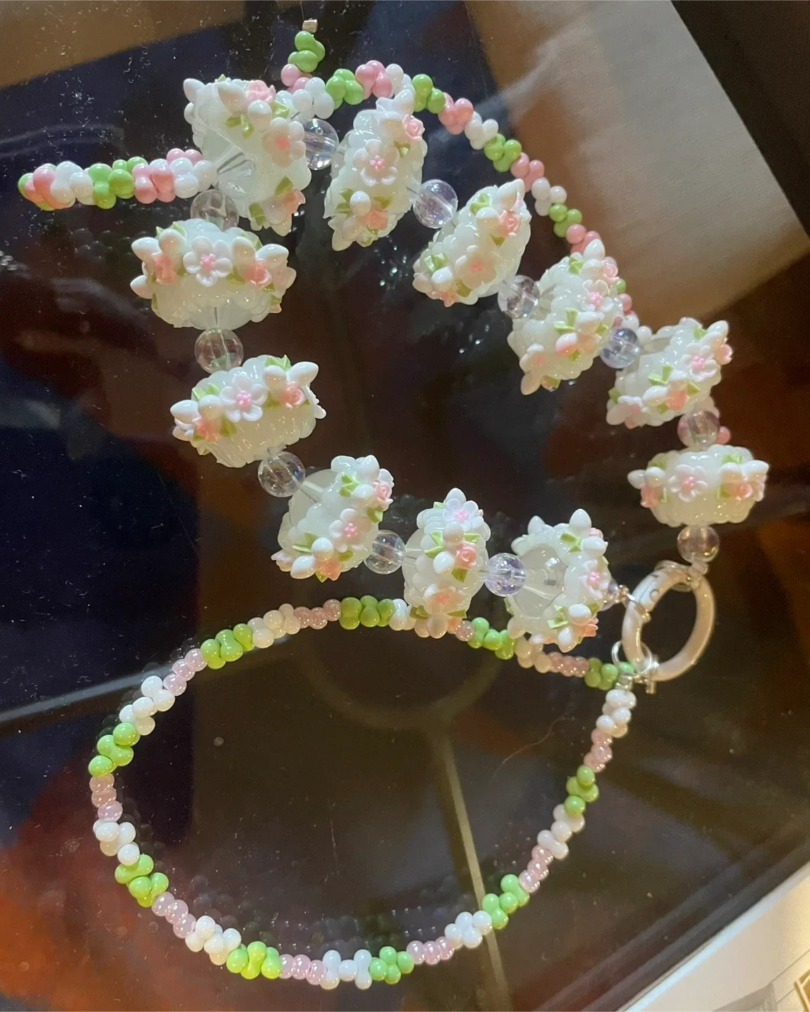 Handmade Beaded Lanyard thumbnail