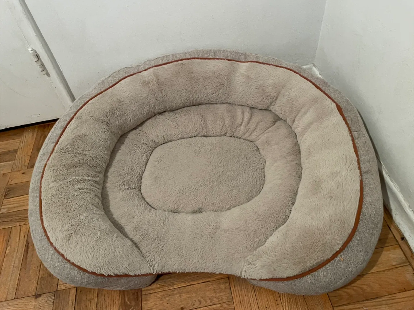 38” Oval Ortho Dog Bed thumbnail