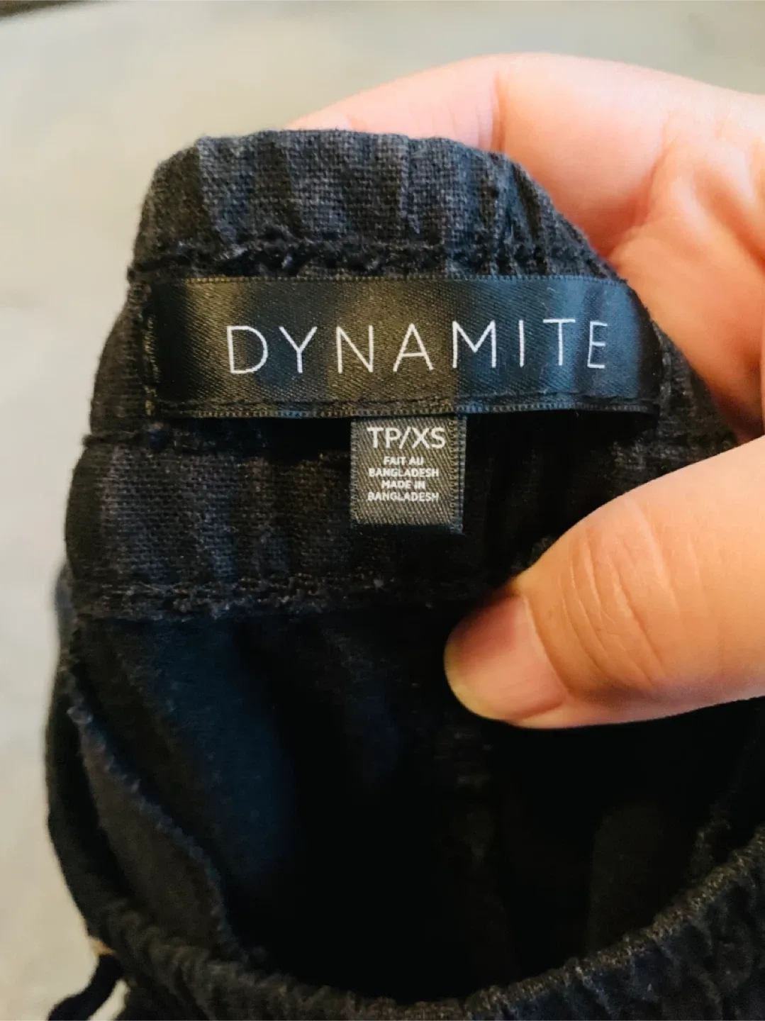 Women Black Jogger style casual pants image indicator(3)