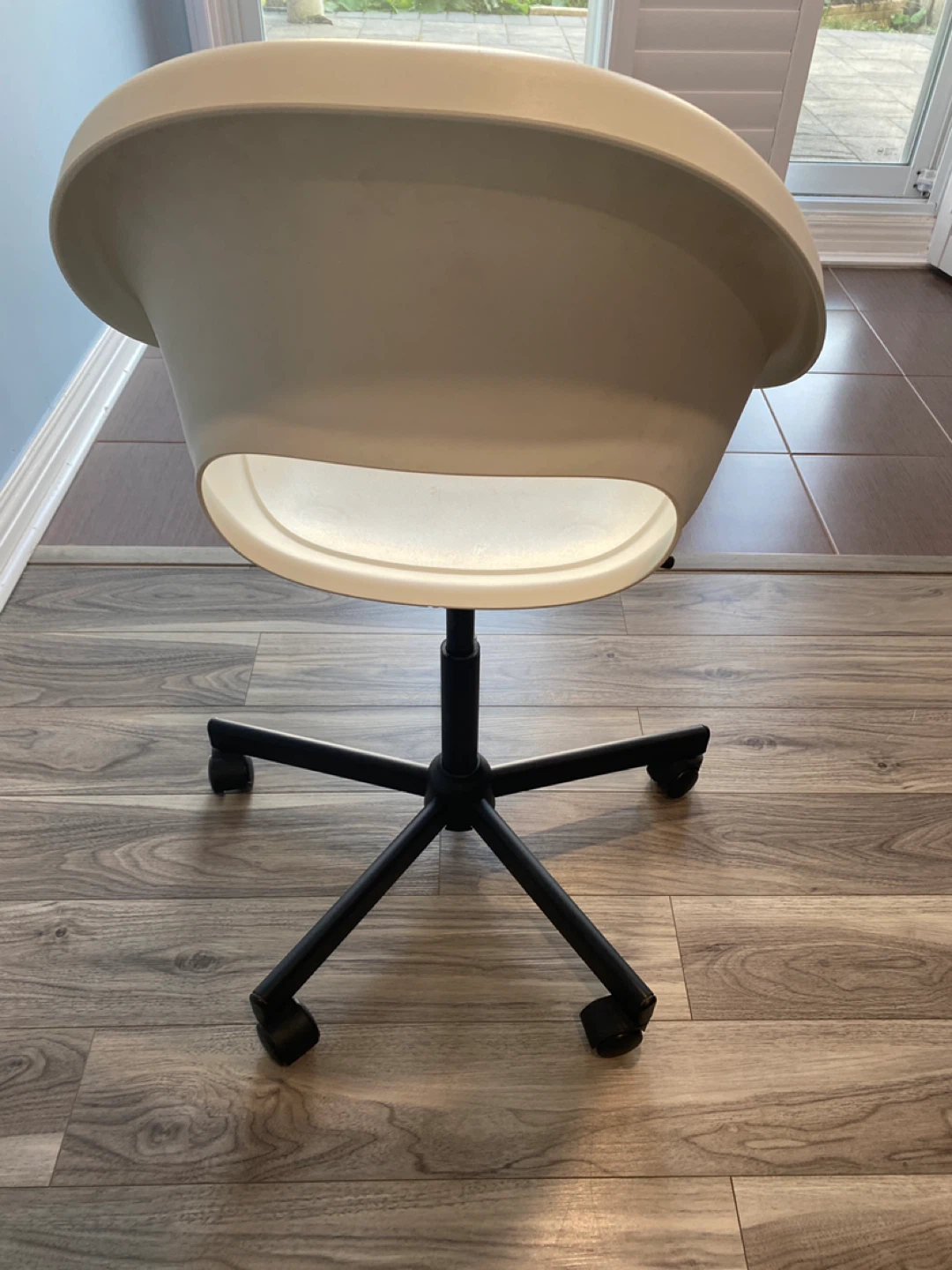 IKEA ALEFJÄLL White/Black Swivel Chair - photo 4