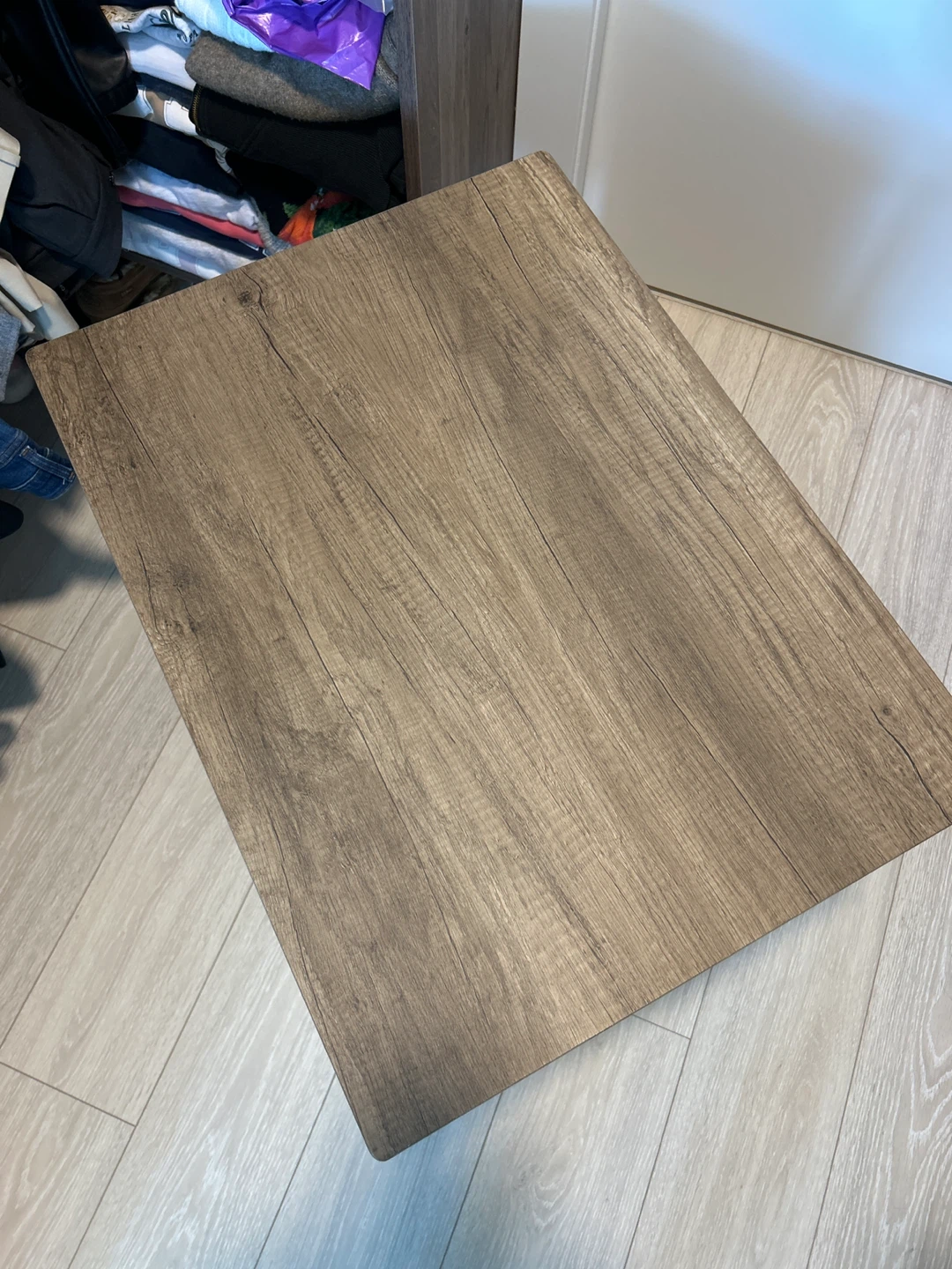 Wooden Dog Crate Furniture End Table - photo 3