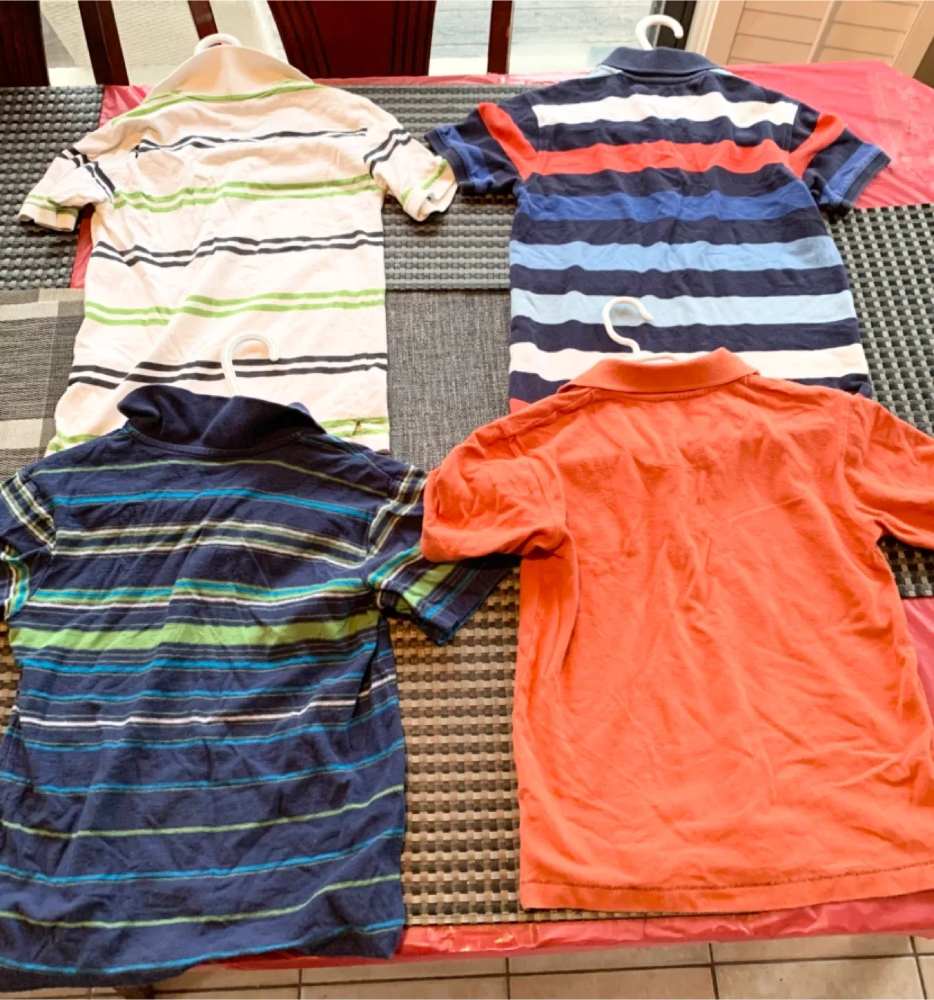 4 Youth Boys Short Sleeve Polo Shirts for $10 image indicator(2)