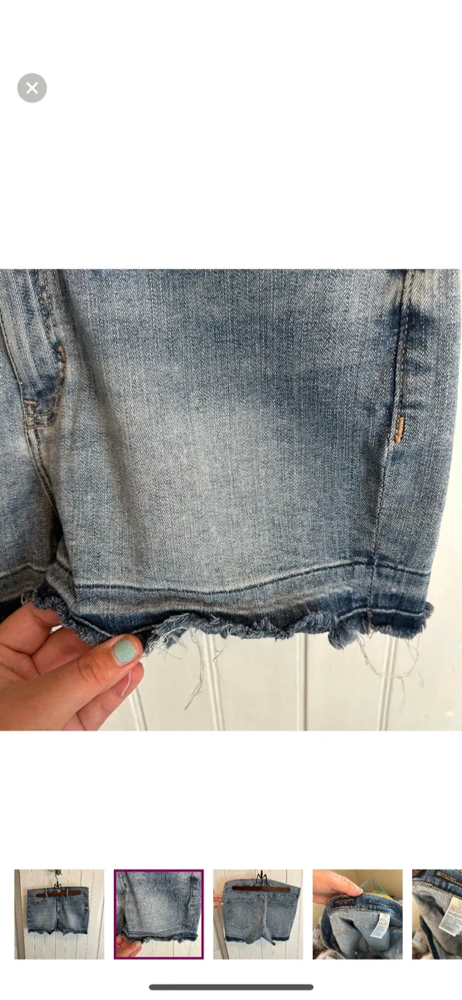 Banana Republic Denim Cutoff Shorts - Size 31 image indicator(2)