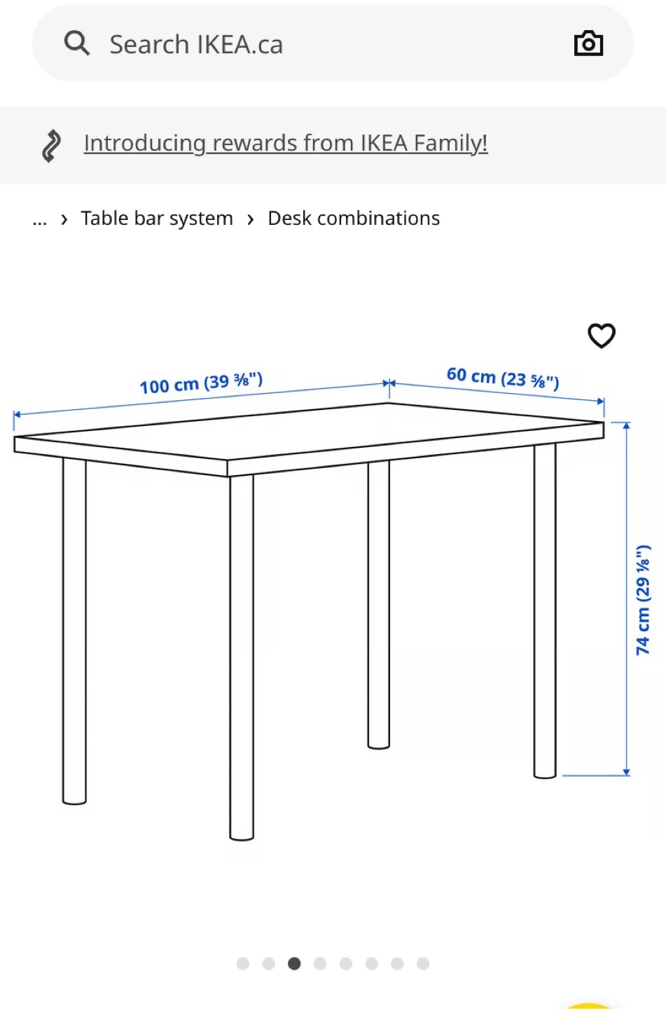 IKEA White Desk, 39x23 inches - photo 2