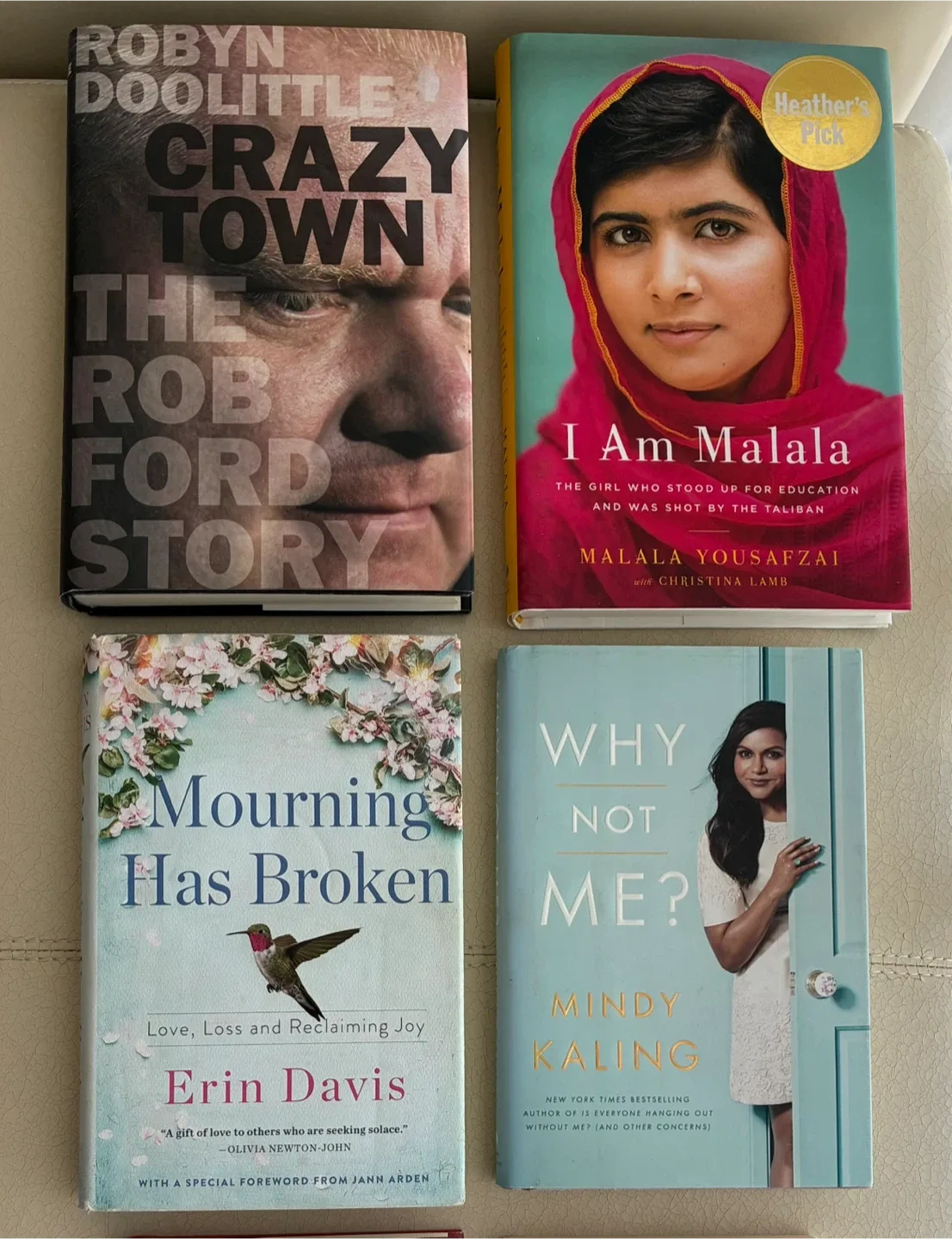 Books: Crazy Town, I Am Malala, Mourning Has Broken & More!