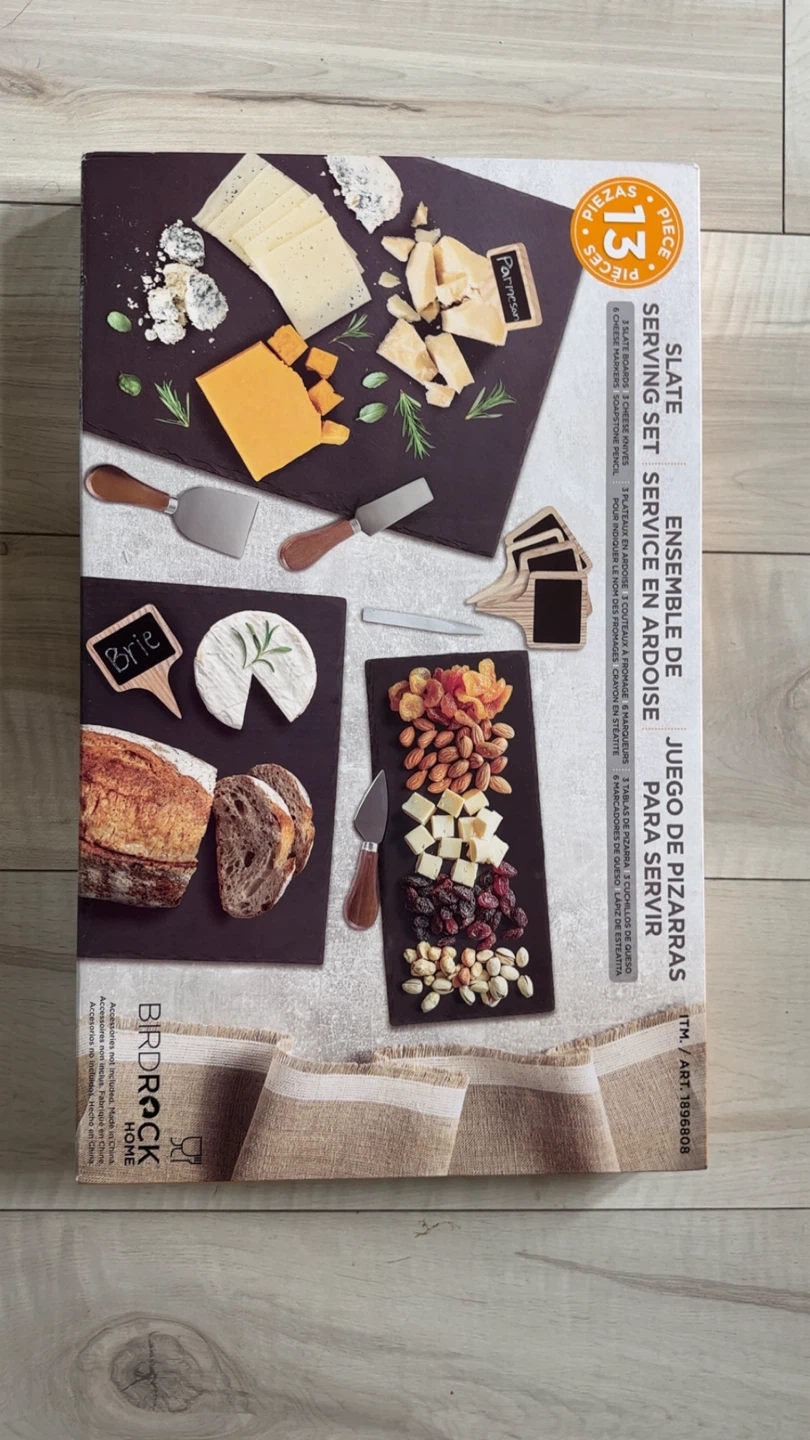 BirdRock Home 13-Piece Slate Serving Set - NEW! - photo 5