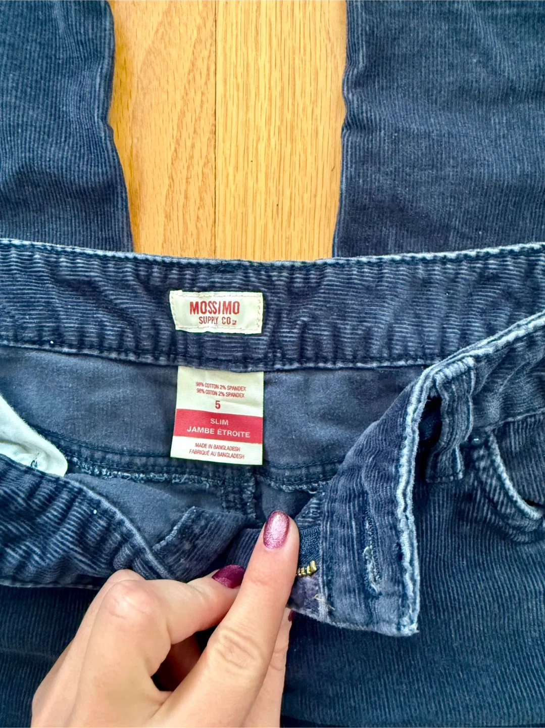 Mossimo Supply Co. Corduroy Pants - Size 5 image indicator(2)