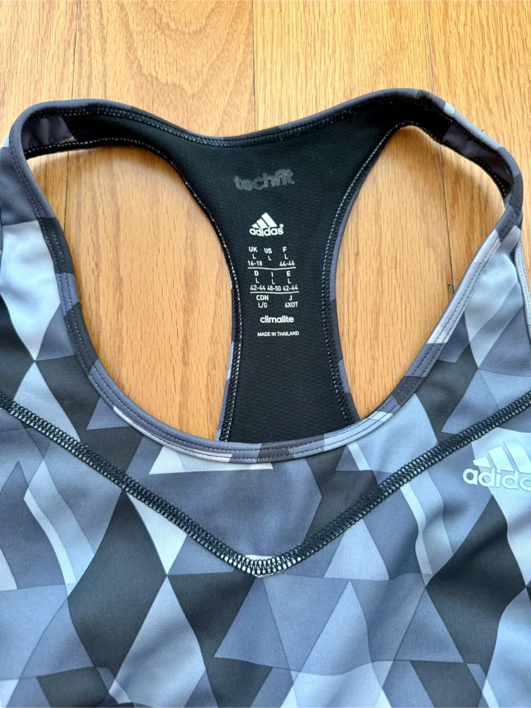 Adidas Techfit Sports Bra - Size L image indicator(2)