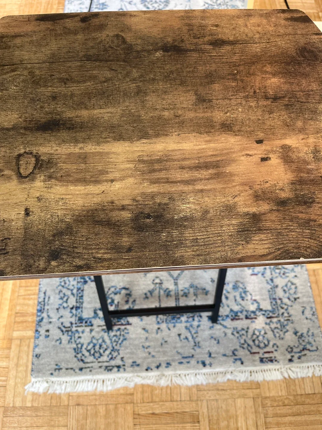 Rustic Brown Tray Table image indicator(5)