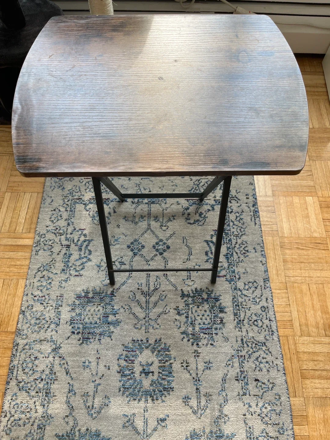 Rustic Brown Tray Table image indicator(3)