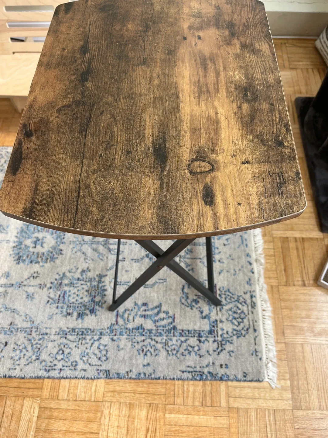 Rustic Brown Tray Table image indicator(2)