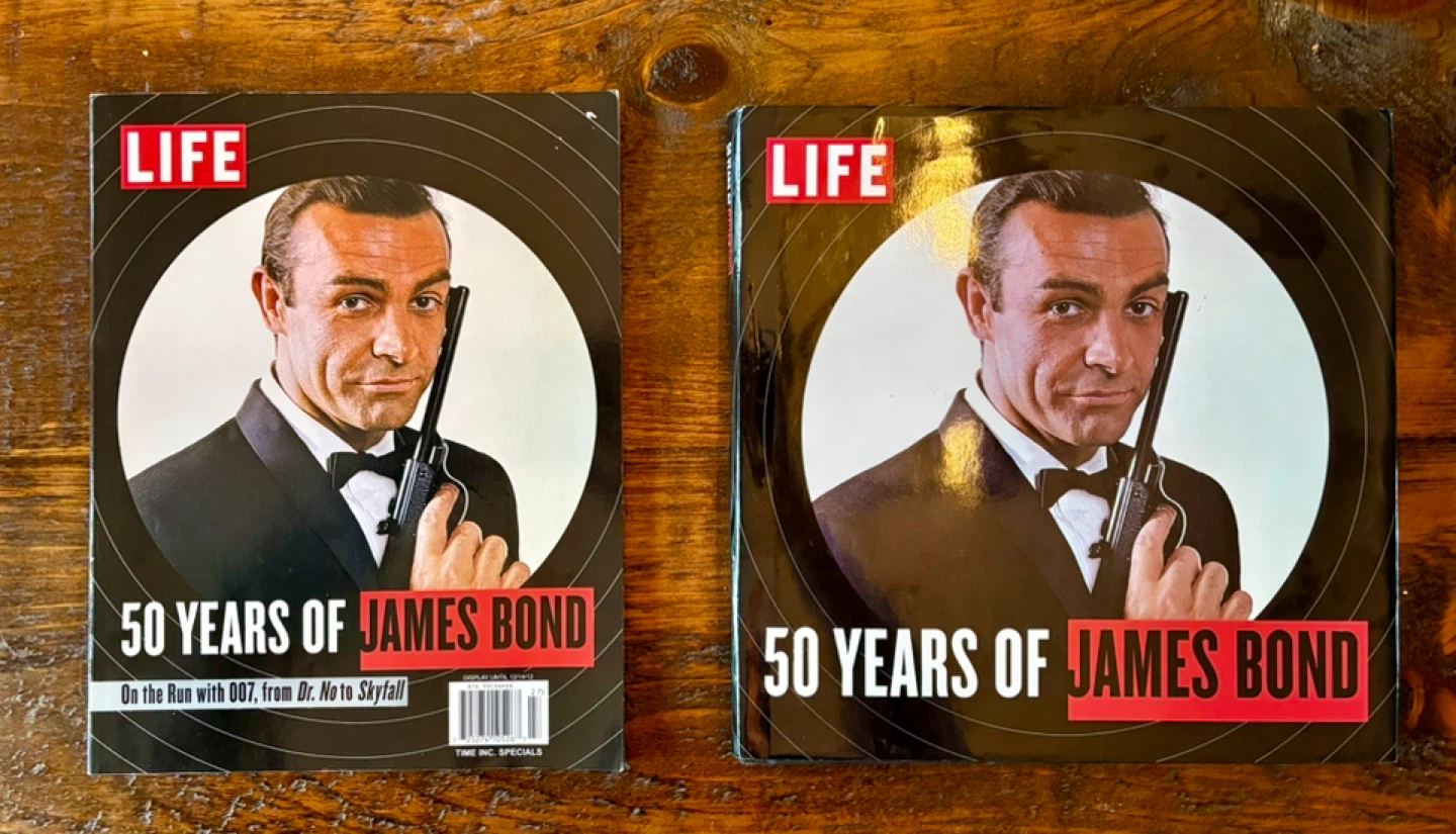 Bond 50th Anniversary “Life” Books