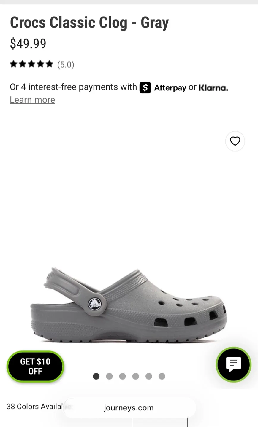 Crocs Classic Clog - Gray image indicator(5)