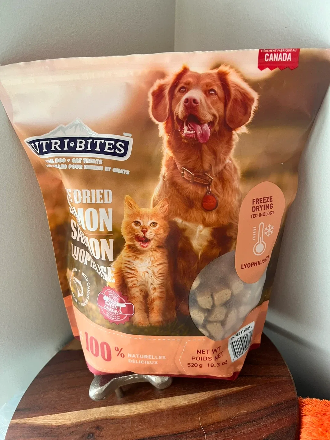 Nutri Bites Freeze Dried Salmon Treats