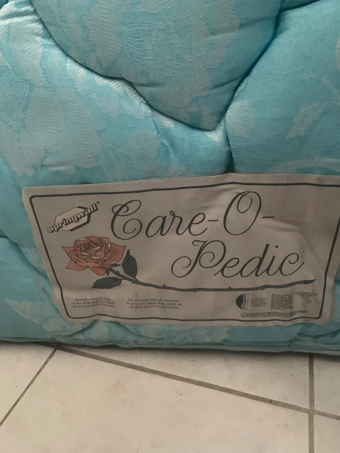 Springwall Care-O-Pedic Mattress - photo 4