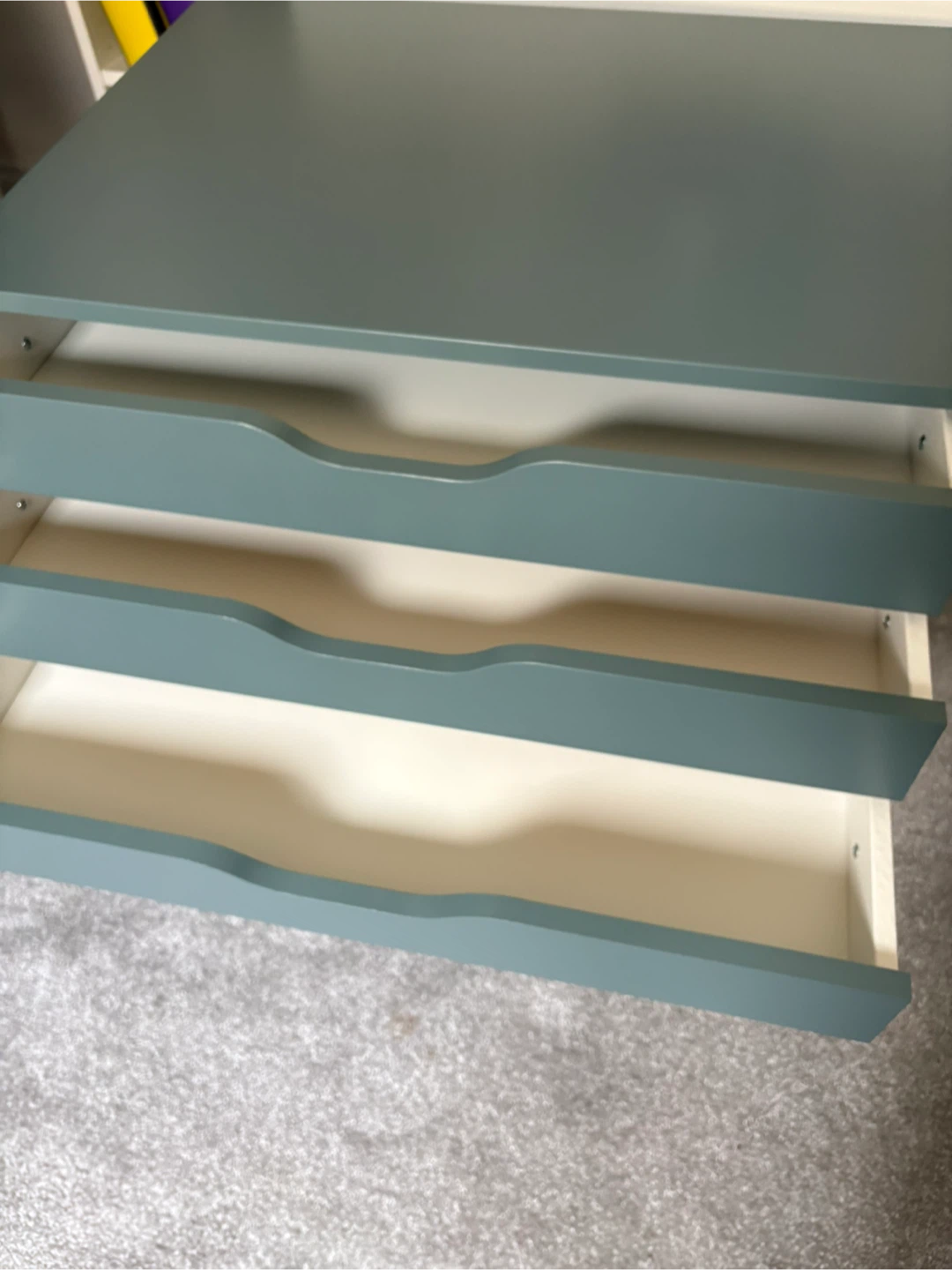 IKEA Alex Drawer Unit on Casters - Green - photo 2