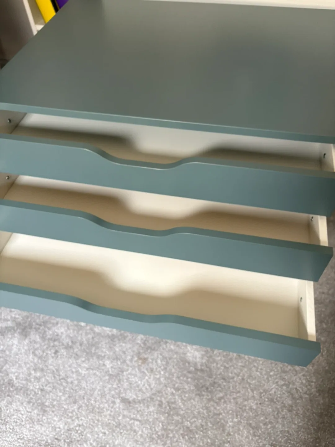 IKEA Alex Drawer Unit on Casters - Green image indicator(2)