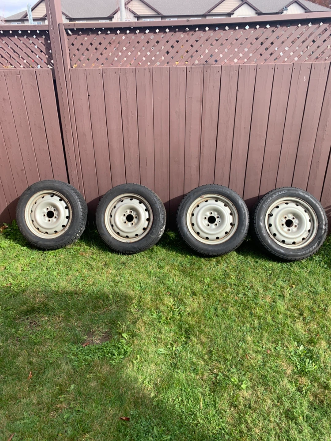 Used winter tires and rims