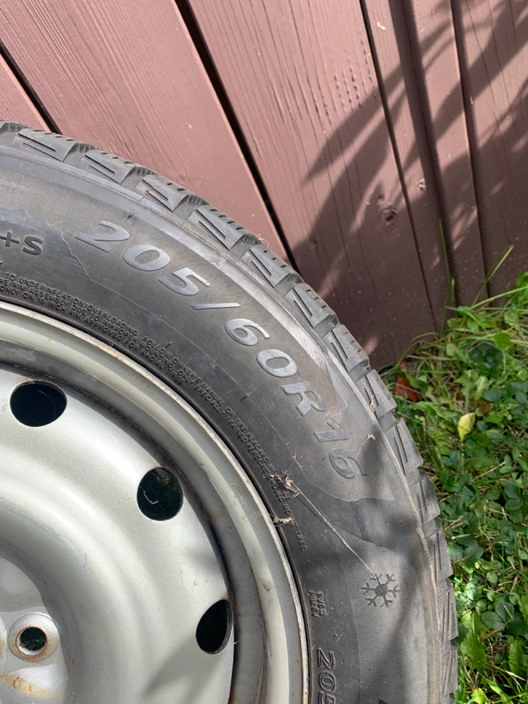 Used winter tires and rims - photo 3