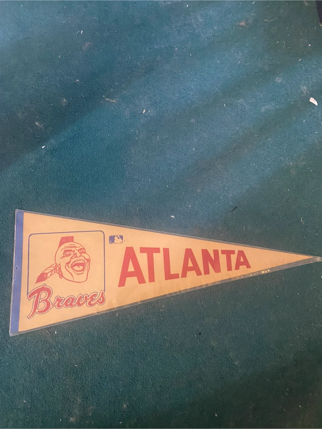 Vintage Atlanta Braves Pennant
