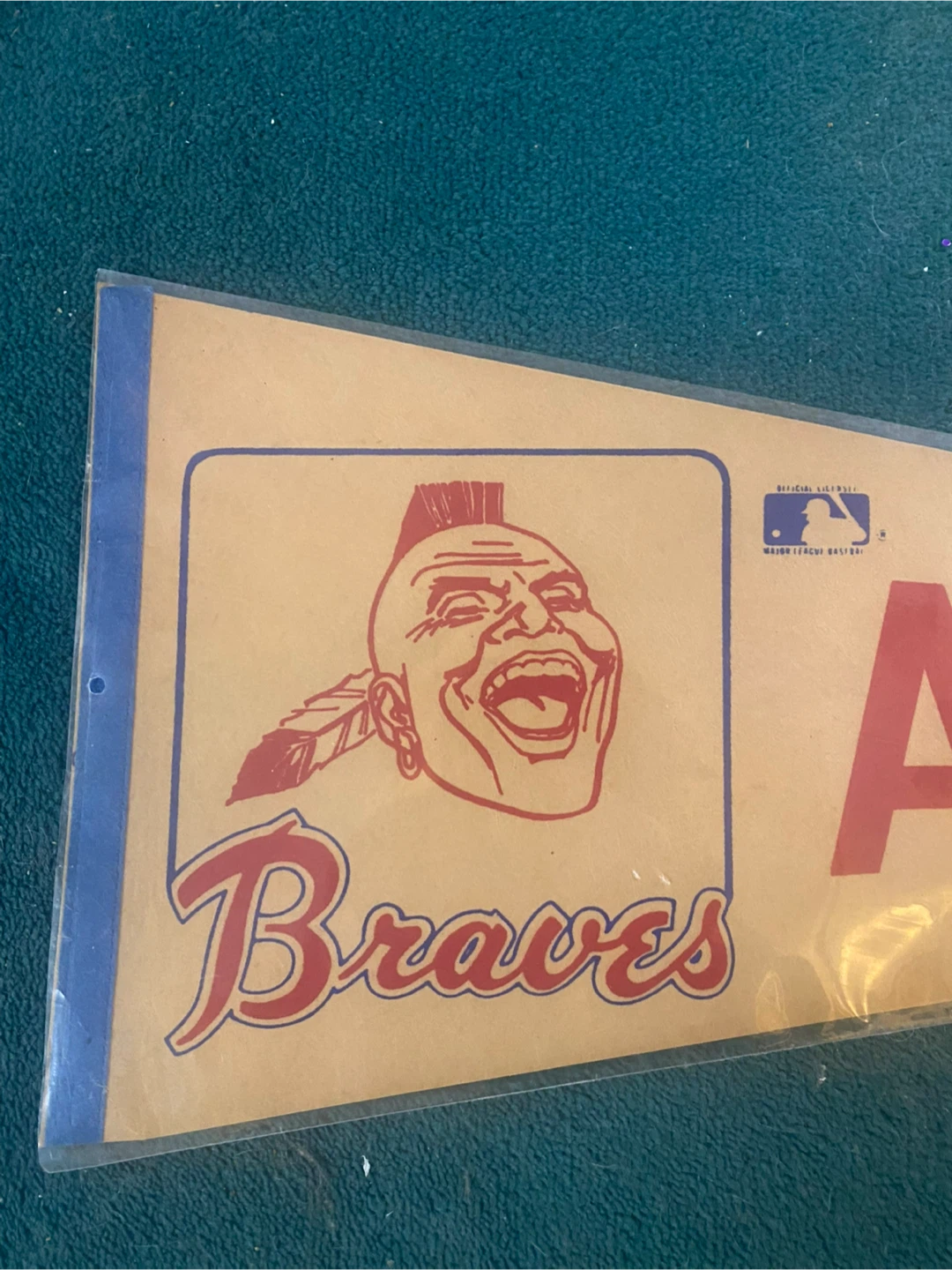 Vintage Atlanta Braves Pennant - photo 2