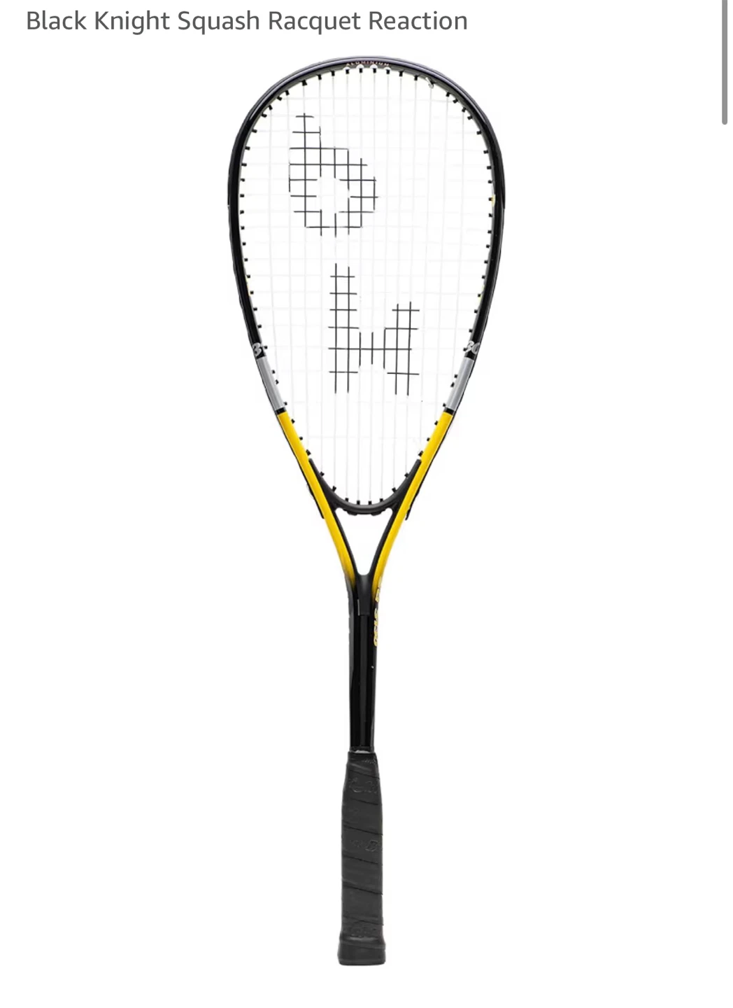 Black Knight Squash Racquet Reaction