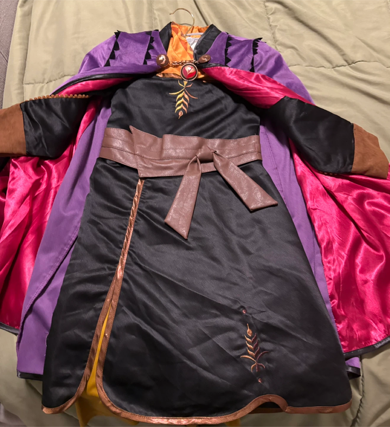 Disney Frozen 2 Anna Costume - Size 5/6 - photo 3