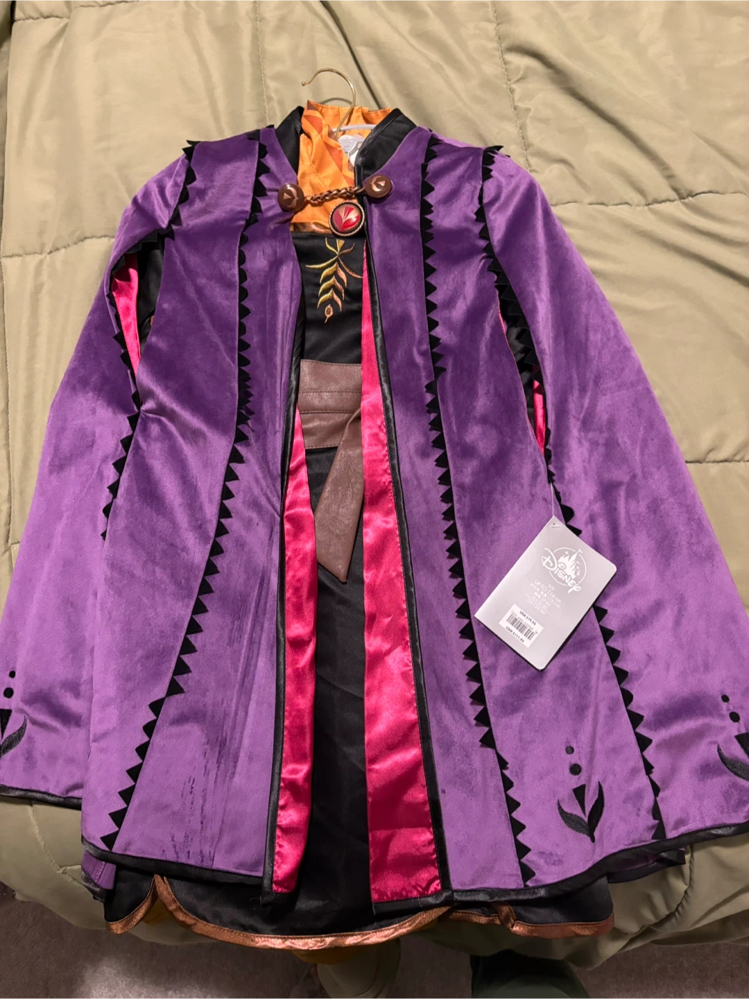 Disney Frozen 2 Anna Costume - Size 5/6 - photo 2