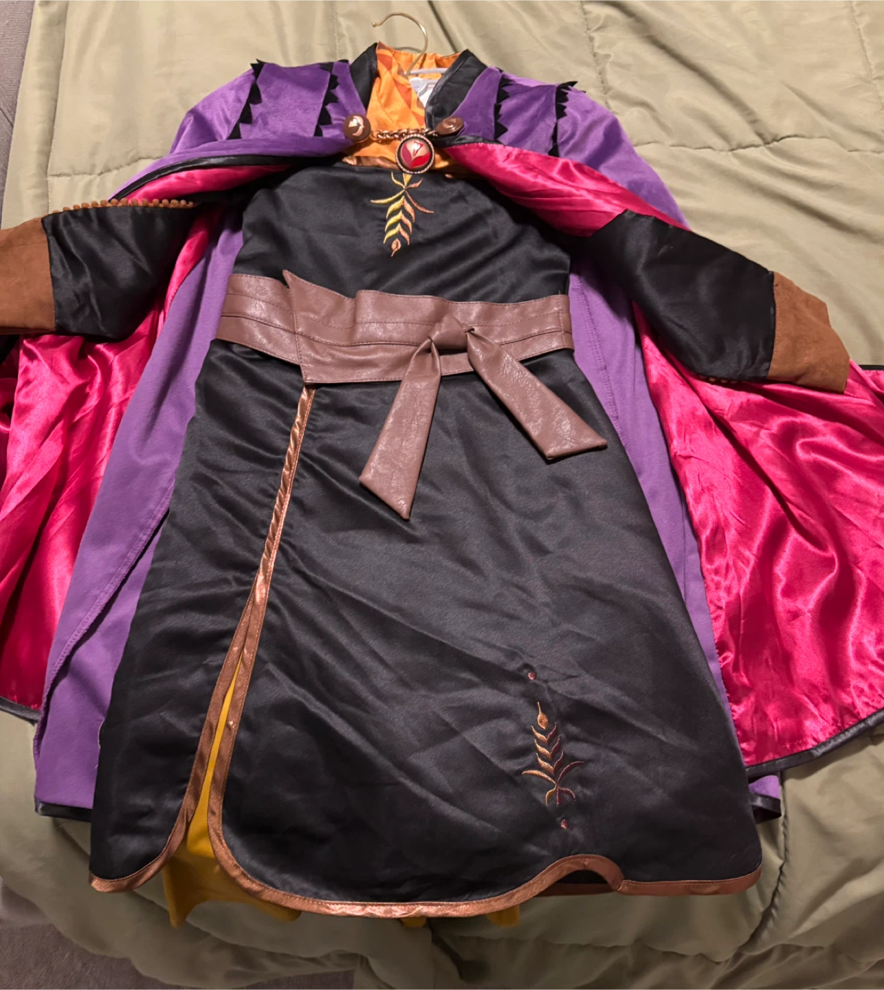 Disney Frozen 2 Anna Costume - Size 5/6