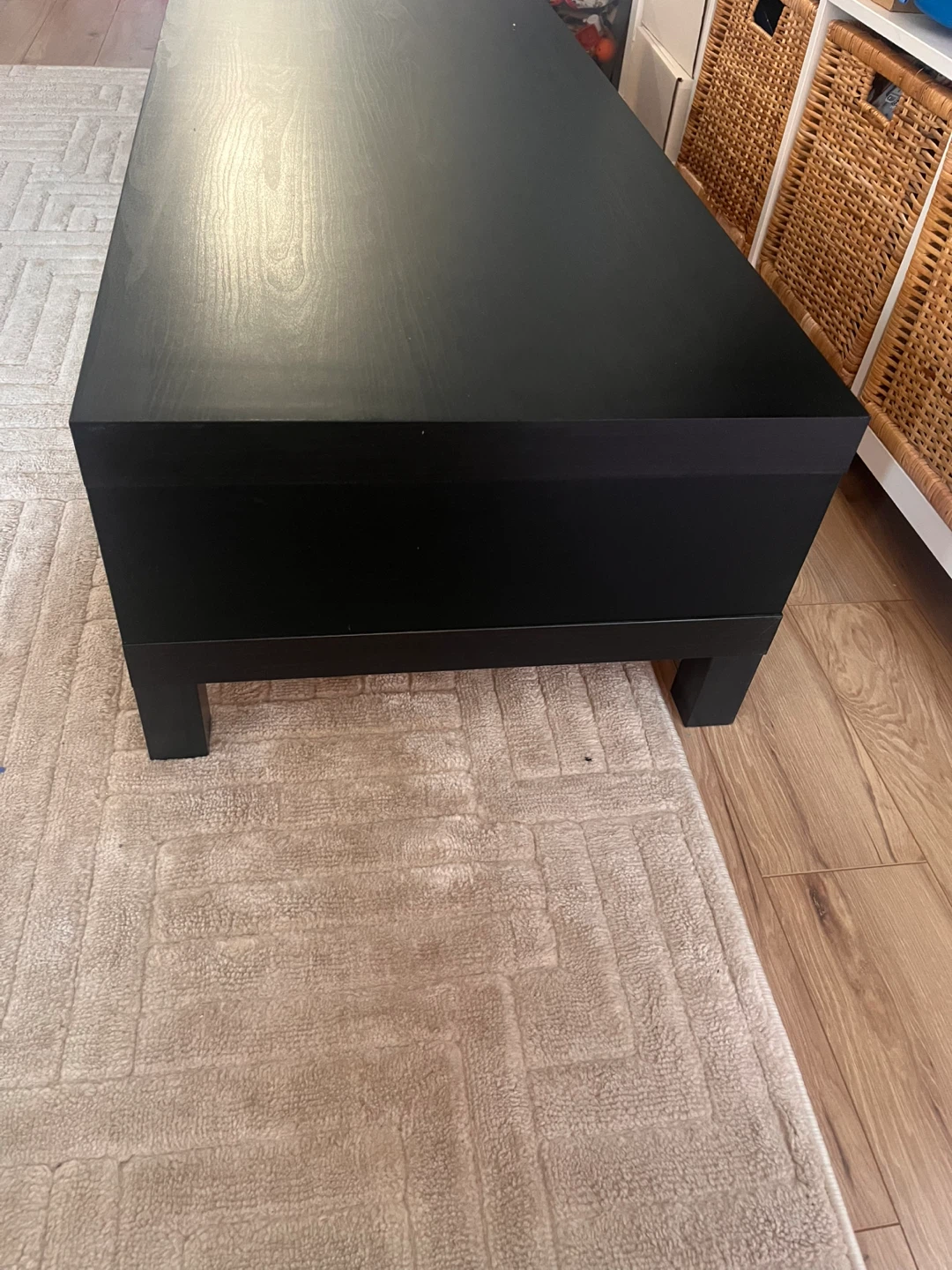 Black TV Stand/Coffee Table - photo 4