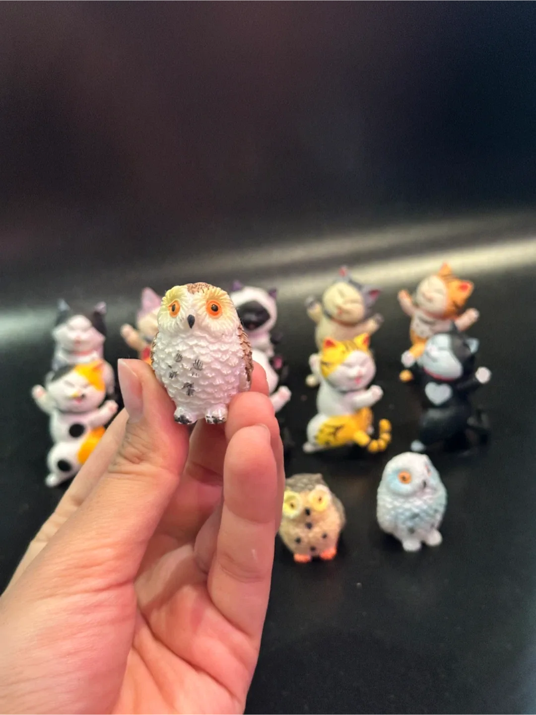 🆕 Cat and Owl Figurines image indicator(3)