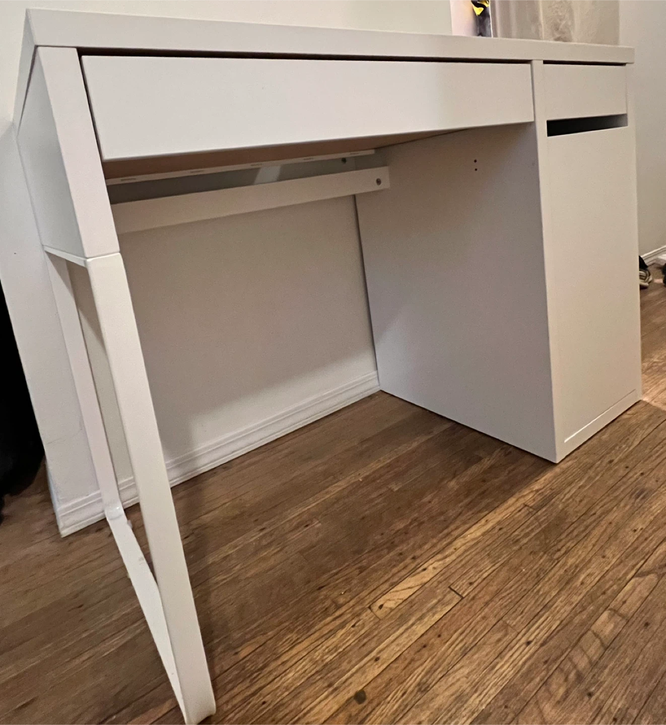IKEA White Desk - 41 1/8" - photo 3