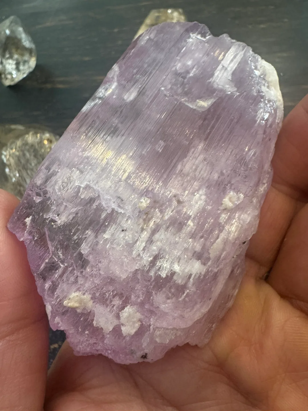 Raw Kunzite Stone image indicator(2)